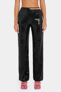 SOLADO Sequin Asymmetric Waist Tie Side Straight Pants 16 SOLADO Sequin Asymmetric Waist Tie Side Straight Pants -solado Sales Store 285510202208251513336307211da758b 1800x1800