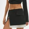 SOLADO Single Buttoned Split Hem Colorblock Mini Skirt -solado Sales Store 2855102022102516300263579e8adfdac 1800x1800