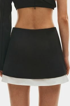SOLADO Single Buttoned Split Hem Colorblock Mini Skirt -solado Sales Store 2855102022102516300663579e8e2aa2a 1800x1800