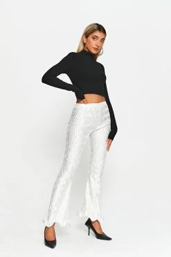 SOLADO Satin Pleated Textured Asymmetrical Hem Flared Pants 12 SOLADO Satin Pleated Textured Asymmetrical Hem Flared Pants -solado Sales Store 4 3dd1dd51 8f3d 44fa 9d9d a8c911e58d77 1800x1800