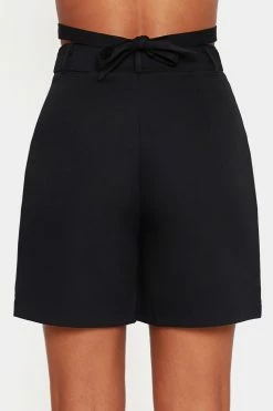 Solado High Waist Cross Tie Solid Knee Length Shorts -solado Sales Store 7 b03513a5 8045 4887 b5f1 ed1afc56d4ef 1800x1800