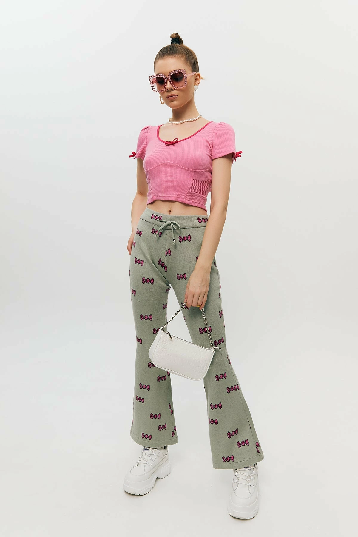 Solado Candy Print Drawstring Joggers 7 Solado Candy Print Drawstring Joggers - Image 5