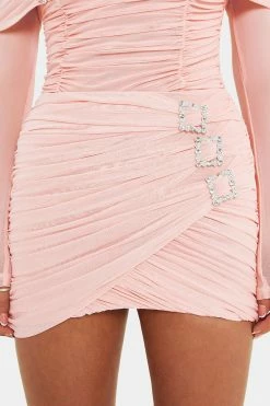 SOLADO Rhinestone Buckled Decor Mesh Ruched Mini Skirt -solado Sales Store jpeg 0fe55d6b 4fd8 4be7 a5c9 8b38a35b48b8 1800x1800