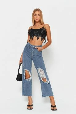 Solado High Waist Dual Pocket Ripped Jeans -solado Sales Store jpeg 1008f6c9 df61 496d 840d 839ccaa80177 1800x1800