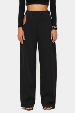 SOLADO High Waist Cut Out Draped Solid Suit Pants -solado Sales Store jpeg 12255d7d 6d27 446e 9bc7 696dfd4305fb 1800x1800