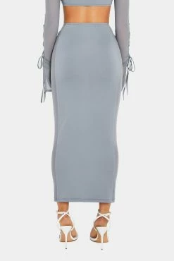 SOLADO Twist Front Cut Out Mesh Splicing Maxi Skirt -solado Sales Store jpeg 1341ec2c e7dc 4ad7 8d4a 1077e528dca3 1800x1800