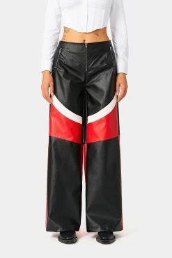 SOLADO Zipper Front Colorblock PU Leather Straight Pants 16 SOLADO Zipper Front Colorblock PU Leather Straight Pants -solado Sales Store jpeg 19ca947f b438 4798 b38d f4491ff684cf 1800x1800