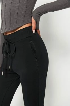 Solado High Waist Zipper Pocket Solid Flared Pants -solado Sales Store jpeg 1dd6b41c c377 42d1 8d99 23e0f0a5e8b6 1800x1800