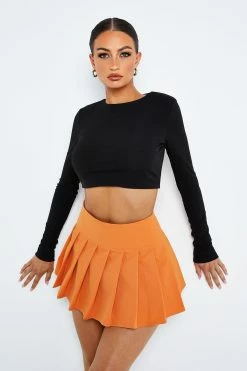 SOLADO High Waist Solid Short Pleated A-Line Skirt -solado Sales Store jpeg 220d1be0 929a 4447 a25d f009f83e0073 1800x1800