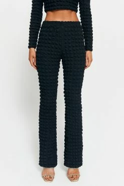 SOLADO Low Waist Bubble Textured Flared Pants -solado Sales Store jpeg 23b3470a 8630 4e41 ab42 2cf5dc62a2fb 1800x1800