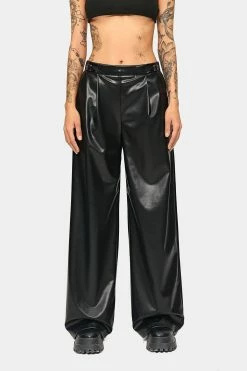 SOLADO Low Waist Buckled Detail Draped PU Leather Pants 14 SOLADO Low Waist Buckled Detail Draped PU Leather Pants -solado Sales Store jpeg 2537a95e 2b72 4f9d a53d b585495f1e23 1800x1800