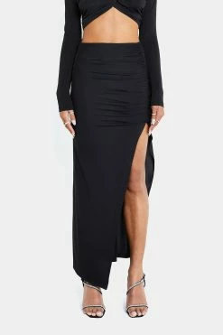 SOLADO High Waist Split Hem Ruched Bodycon Maxi Skirt -solado Sales Store jpeg 256c267c 69ad 4cc2 a92c bd9ccb6c1bf6 1800x1800
