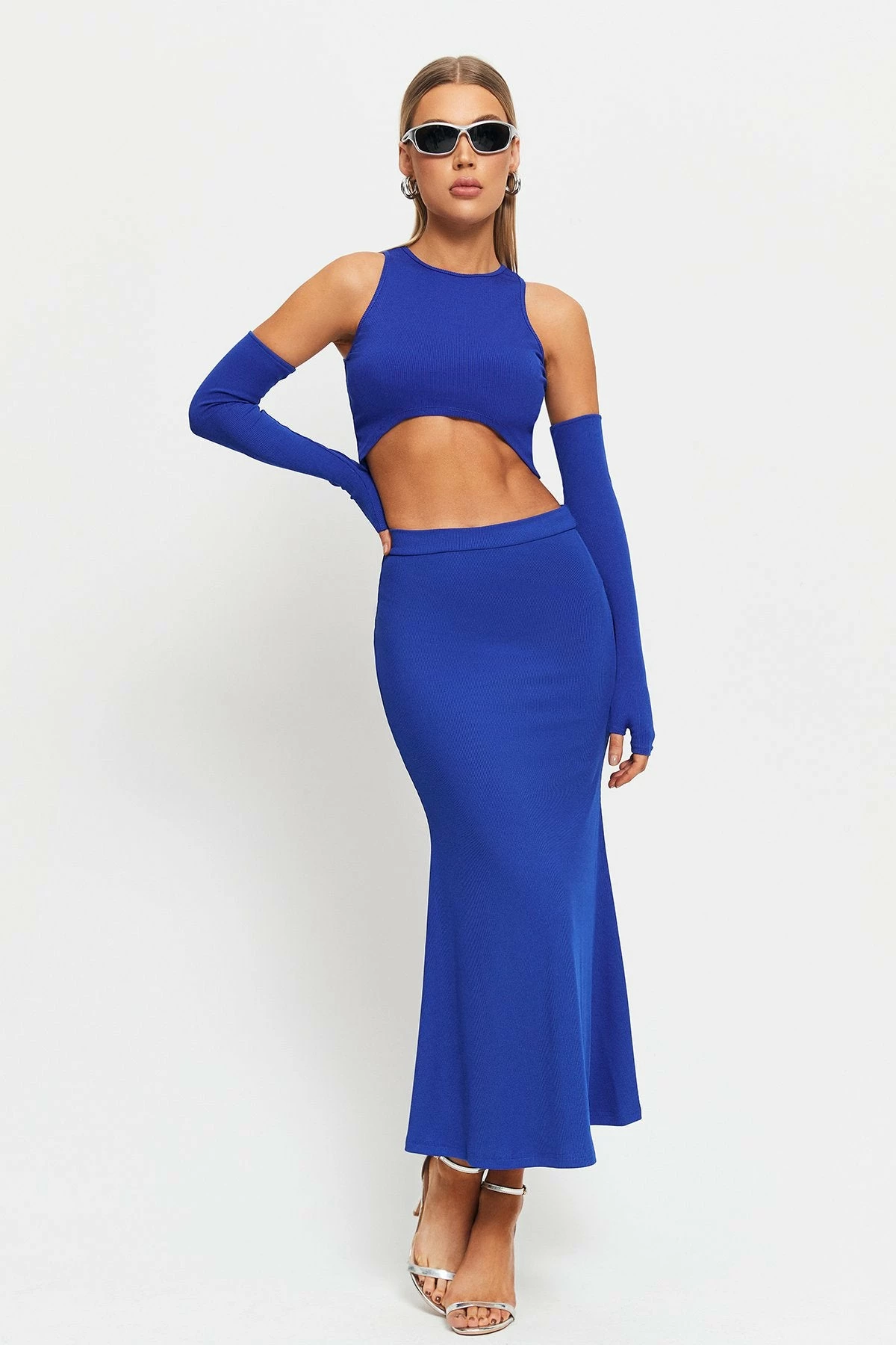 SOLADO High Waist Bodycon Mermaid Maxi Skirt 7 SOLADO High Waist Bodycon Mermaid Maxi Skirt - Image 5