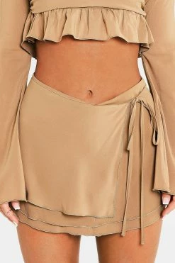 SOLADO Tie Side Layered Chiffon Mini Skirt 14 SOLADO Tie Side Layered Chiffon Mini Skirt -solado Sales Store jpeg 2e8d7446 3912 43d1 997a bdd27a733185 1800x1800