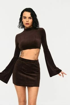 SOLADO Velvet High Waist Bodycon Solid Mini Skirt -solado Sales Store jpeg 34f25c63 3e31 48e7 acda e424b91146c5 1800x1800