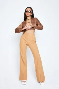 SOLADO High Waist Seam Detail Split Hem Straight Pants -solado Sales Store jpeg 3fc55ad1 40c4 4b20 8239 ad30985dfcac 1800x1800