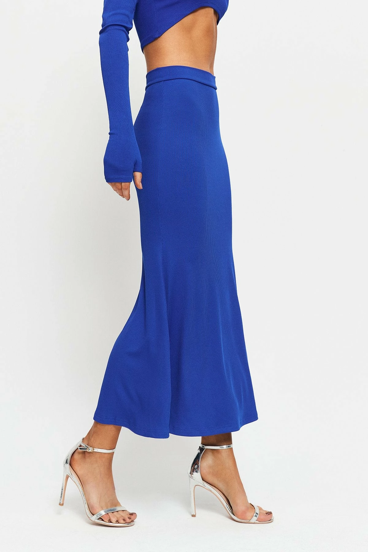 SOLADO High Waist Bodycon Mermaid Maxi Skirt 5 SOLADO High Waist Bodycon Mermaid Maxi Skirt - Image 3