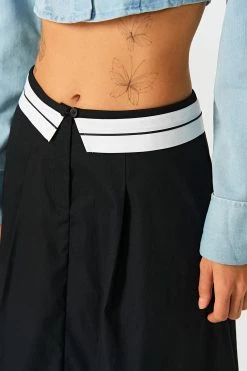 SOLADO Lapel Waist Colorblock A-Line Maxi Skirt -solado Sales Store jpeg 447b006c 09a5 421a a7c5 5614101c79ff 1800x1800