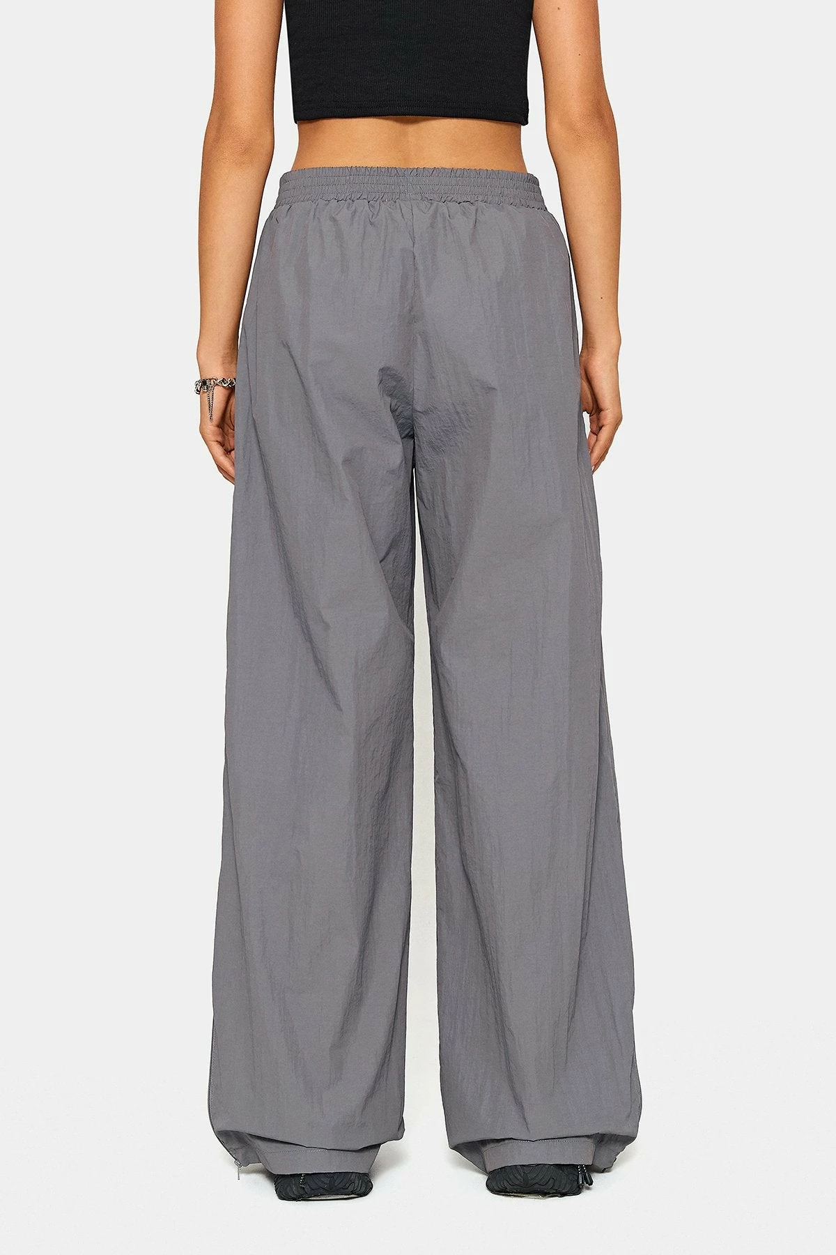 SOLADO Zipper Decor Split Hem Dual Pocket Straight Pants 9 SOLADO Zipper Decor Split Hem Dual Pocket Straight Pants - Image 7