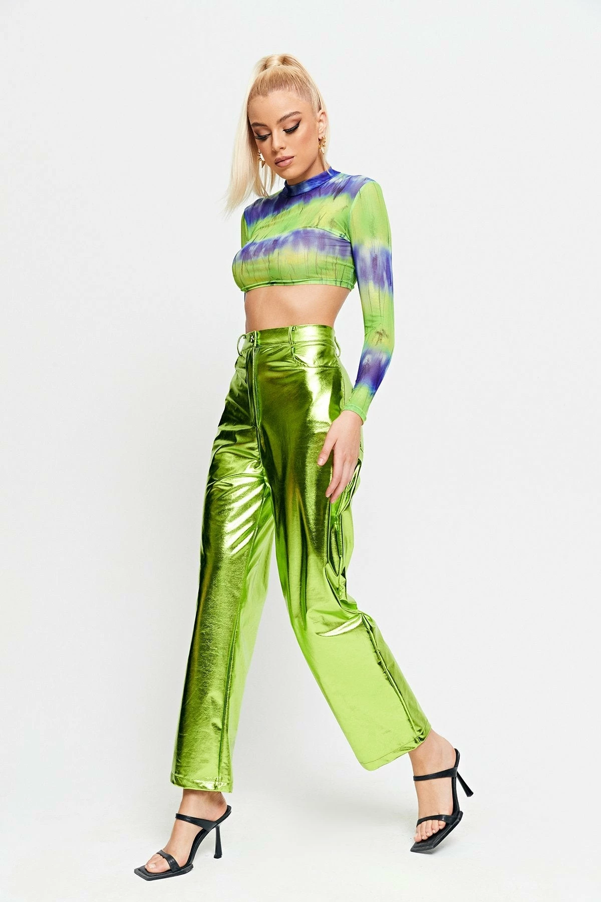 Solado High Waist Dual Pocket PU Leather Straight Pants 7 Solado High Waist Dual Pocket PU Leather Straight Pants - Image 5