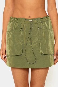 SOLADO Low Waist Pocket Patched Drawstring Mini Skirt -solado Sales Store jpeg 4f2365c7 7dee 4ba0 b47f 637409152e06 1800x1800