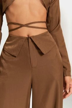 SOLADO Cross Tie Lapel Waist Draped Wide Leg Pants -solado Sales Store jpeg 5328db7f d044 46a7 9d0d b2afee2d1180 1800x1800