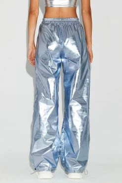 SOLADO Drawstring Hem Ruched Detail Sheen Cargo Pants -solado Sales Store jpeg 5c2eb51a 162c 4e94 a359 18cf62a9837c 1800x1800