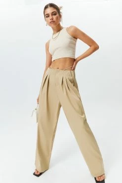 Solado Tie Back Pleated Casual Pants -solado Sales Store jpeg 5fdcba26 96d8 4a97 a19d 16e1747a3aae 1800x1800
