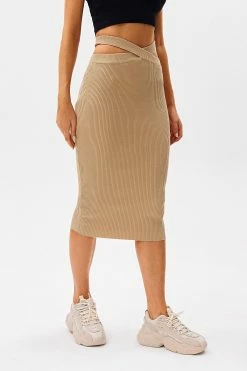 Solado Asymmetrical Waist Cut Out Ribbed Knit Midi Skirt -solado Sales Store jpeg 63657f81 ac17 4ae4 8227 f99d5104e9d9 1800x1800