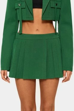 SOLADO Low Waist Pleated Solid A-Line Skirt -solado Sales Store jpeg 672b2ef3 e7cc 4436 95f3 9682d56cd16c 1800x1800