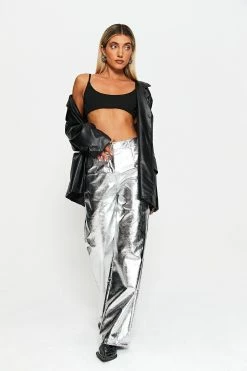 SOLADO High Waist Solid Sheen PU Leather Straight Pants -solado Sales Store jpeg 69553eaa 0943 4e9b b296 b01f4c5d2ba3 1800x1800