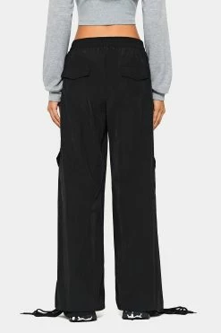 SOLADO Low Waist Pocket Patched Drawstring Hem Wide Leg Pants -solado Sales Store jpeg 696ea614 70bc 440e a11c a84658623d85 1800x1800