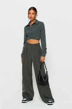 SOLADO High Waist Dual Pocket Draped Suit Pants -solado Sales Store jpeg 6f509991 b71c 4365 b4d5 72f0c20eec00 1800x1800