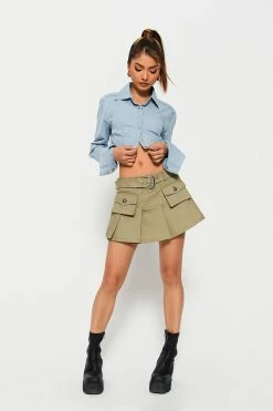 Solado High Waist Pocket Patched Mini Skirt With Belt -solado Sales Store jpeg 74d854c3 3a87 4e55 895e 641ccb661fba 1800x1800