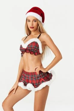 Solado Fluffy Trim Bralette & Low Waist Check Print Skirt Set 9 Solado Fluffy Trim Bralette & Low Waist Check Print Skirt Set -solado Sales Store jpeg 756a6f10 11ef 48bd a9f0 888c8096d26d 1800x1800