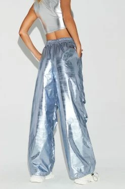 SOLADO Drawstring Hem Ruched Detail Sheen Cargo Pants -solado Sales Store jpeg 75a33ca9 9a56 4cec 9aa5 696f38558c6a 1800x1800