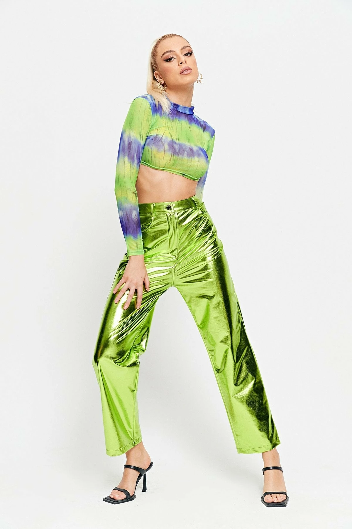 Solado High Waist Dual Pocket PU Leather Straight Pants 6 Solado High Waist Dual Pocket PU Leather Straight Pants - Image 4