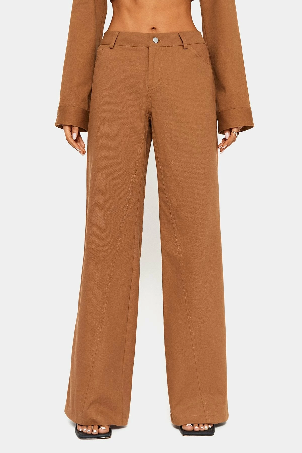 SOLADO High Waist Dual Pocket Solid Straight Pants 8 SOLADO High Waist Dual Pocket Solid Straight Pants - Image 6