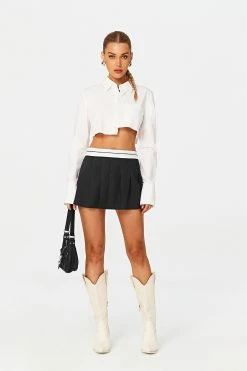 SOLADO Low Waist Colorblock Pleated Mini Skirt -solado Sales Store jpeg 84792353 8619 438c a68d 1148cf08922b 1800x1800