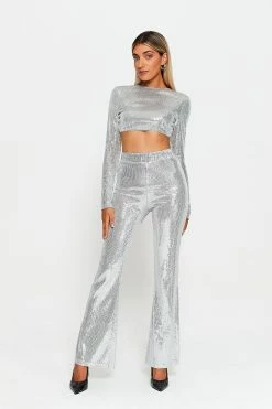 SOLADO High Waist Sequin Solid Flared Pants 13 SOLADO High Waist Sequin Solid Flared Pants -solado Sales Store jpeg 8b3ea2af ce9c 4175 8772 81c02089f892 1800x1800