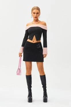 SOLADO Asymmetrical Waist Buckled Detail Teddy Mini Skirt 12 SOLADO Asymmetrical Waist Buckled Detail Teddy Mini Skirt -solado Sales Store jpeg 8da4df68 759f 40ed a84c 9477d5fa91b8 1800x1800
