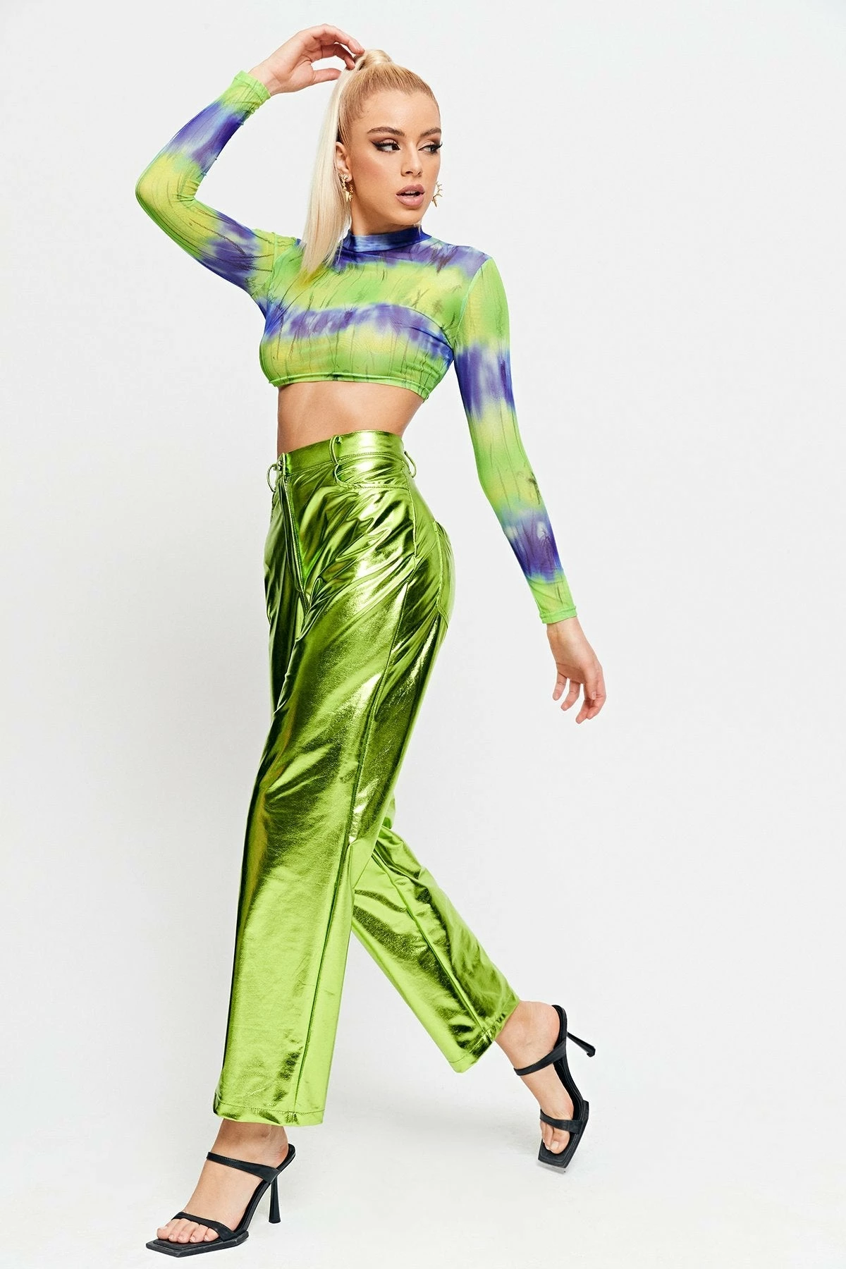 Solado High Waist Dual Pocket PU Leather Straight Pants 8 Solado High Waist Dual Pocket PU Leather Straight Pants - Image 6