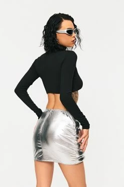 Solado Low Waist Boxy Padded Sheen Mini Skirt 10 Solado Low Waist Boxy Padded Sheen Mini Skirt -solado Sales Store jpeg 977810f0 2873 4354 bc9e c8ad46483142 1800x1800