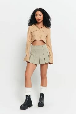 Solado High Waist Stripe Print Pleated Mini Skirt -solado Sales Store jpeg 9a278318 0f19 428b b2eb 90b5e81c1b14 1800x1800