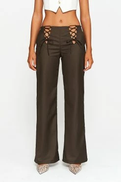 SOLADO Low Waist Lace Up Solid Straight Pants -solado Sales Store jpeg 9c5104a0 f239 426c 83df dc87c5f4977f 1800x1800