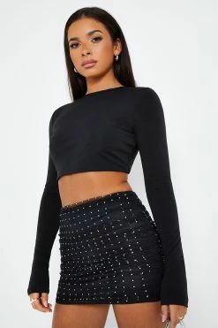 SOLADO Rhinestone Decor Mesh Ruched Mini Skirt -solado Sales Store jpeg 9ca3fa70 b841 4a1e a45f fe62cb528e08 1800x1800