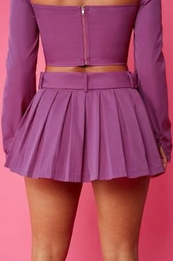 SOLADO Low Waist Pleated Mini Skirt With Rhinestone Decor Belt 15 SOLADO Low Waist Pleated Mini Skirt With Rhinestone Decor Belt -solado Sales Store jpeg a2cec386 6ede 4763 9f9c 1a03d2ae0ade 1800x1800
