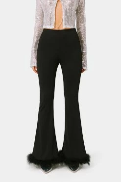 SOLADO High Waist Feather Trim Flared Pants 14 SOLADO High Waist Feather Trim Flared Pants -solado Sales Store jpeg a7a5b389 bba0 4134 9d21 a523b911b8b8 1800x1800