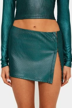 SOLADO Low Waist Split Hem Sheen Bodycon Mini Skirt -solado Sales Store jpeg aa8750c6 c8ff 4570 9d08 d146010f2521 1800x1800