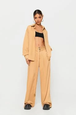SOLADO Buckled Decor Dual Pocket Draped Straight Pants With Belt 13 SOLADO Buckled Decor Dual Pocket Draped Straight Pants With Belt -solado Sales Store jpeg b4870fad 7932 4f12 94fc fe0953b1683c 1800x1800